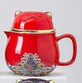 Cat or Mouse, one pot, two cups