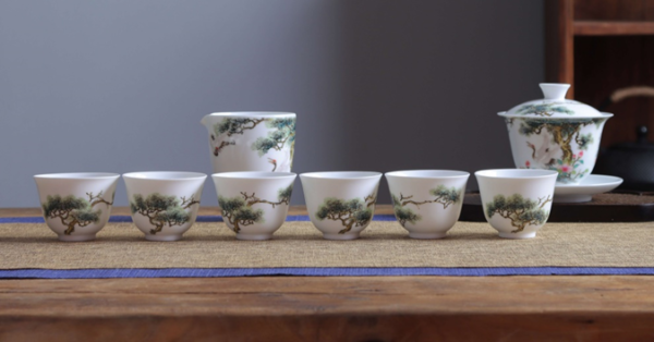 Xianhe Pine Tree Series Tea Set